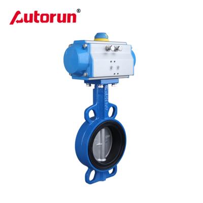 China D671X General Industrial Different Aluminum Pneumatic Butterfly Valve for sale