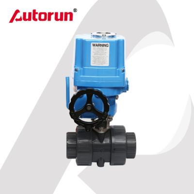 China Low Price PVC General Unions Explosion Proof Motorized Ball Valve Of Genuine Electric for sale