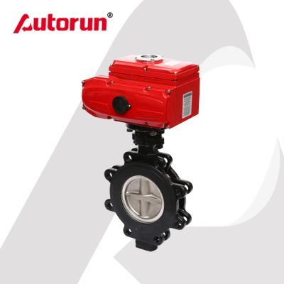 China High performance general autorun modulating electric butterfly valve wholesale for sale