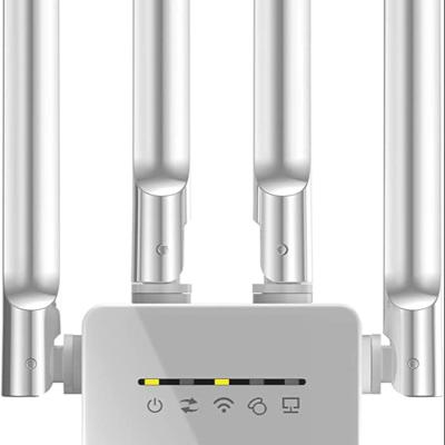 China WiFi Signal Extender Cover up to 8500 sq.ft & 45 Devices Wireless Internet Signal Amplifier with Ethernet Port Wi-Fi Repeater Easy Setup for sale