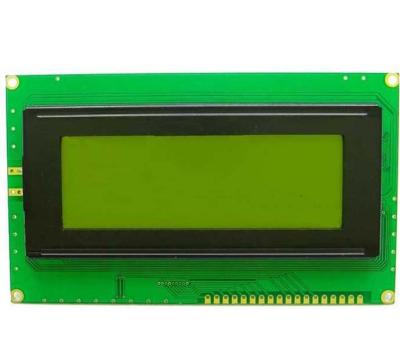 China 128x32 STN LCD Display 12832 STN Color COB Graphic Positive Transflective Yellowish Green Module EG12832A-SMW for sale