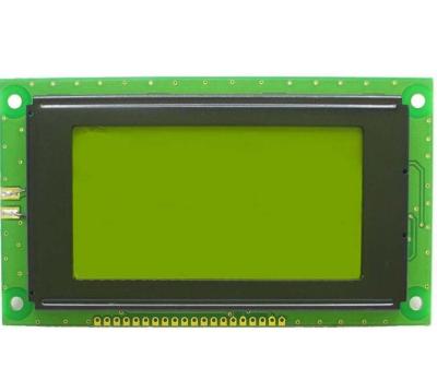 China 12864 128x64 graphic liquid crystal display EG12864A-SMW blue green yellowish gray for sale