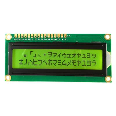 China 16x2 Character STN Lcd Negative Transmissive Display With I2C SPI Interface Or Serial 80*36 for sale