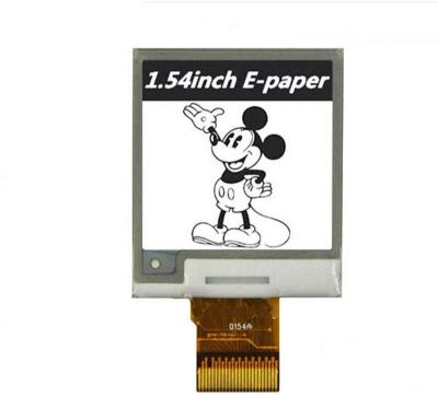 China 1.54 Inch Contrast E-ink Display 200X200 E-Paper High Monochrome 1.54 Inch for sale