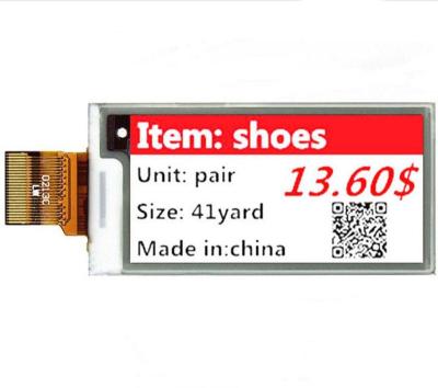 China 2.13 Inch E-ink Display 212X104 E-paper Display Black White And Red Color 2.13 for sale