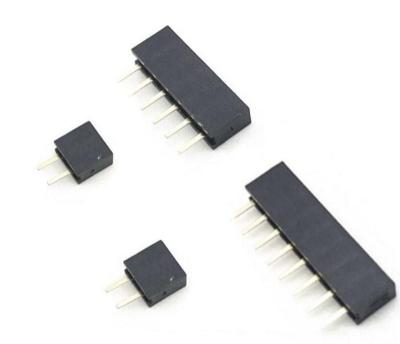 China pin header for lcd display 2.54mm single row male connector double row pin header P12011XXXGADXXND001 for sale