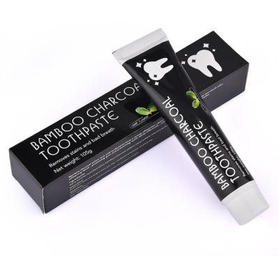 China Whitening Daily Use Ce Approved Private Label Custom Organic Natural Teeth Whitening Bamboo Charcoal Toothpaste for sale