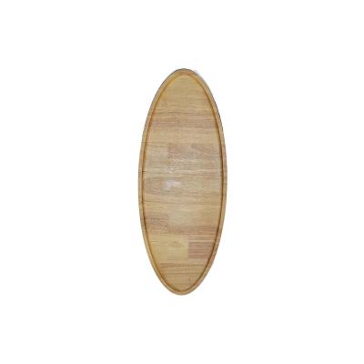 China Sustainable New Design Eco-friendly Reusable Wooden Fruit Bread Cheese Nut Board Dinner Dishes Organic Bamboo Tray for sale