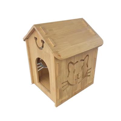 China Sustainable suppliers produce luxury custom wooden pet houses that can be dismantled and assembled for sale