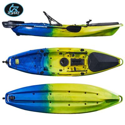 China LLDPE sea fishing kayak/rudder kayak/pedal kayak for sale