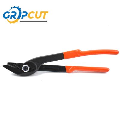 China HIGH CARBON STEEL Heavy Duty Duck Mouth Steel Strap Cutter Professional Steel Strap Shears for sale