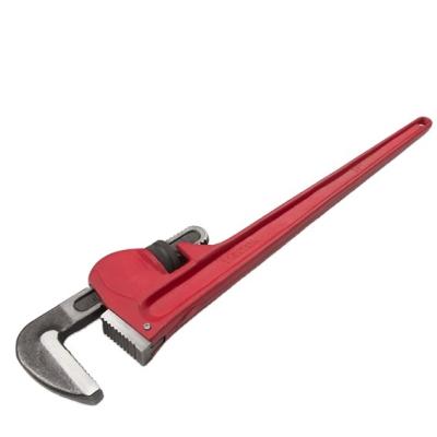 China New Style Durable Stamped American Style Heavy Duty Automatic Straight Adjustable Pipe Wrench for sale