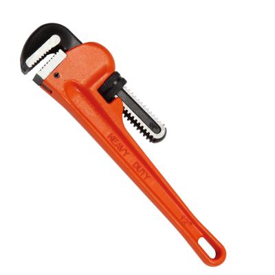 China Heavy Duty Straight Pipe Wrench 10 Inch 250mm Heavy Duty Straight Pipe Wrench for sale