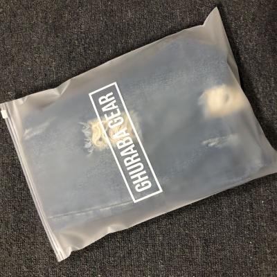 China Custom Printed Biodegradable Zipper Bag Zipper Lock Bag Biodegradable Packaging Bag For Swimwear for sale