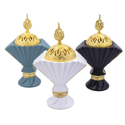 China Arabian  incense 2023 A must for home Arabian incense burner noble and elegant incense burner Saudi incense burner for sale