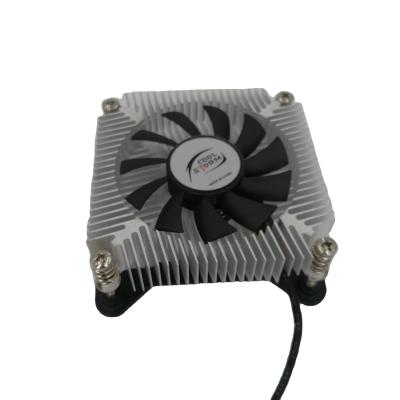 China Low Profile Computer Case CPU Cooler For Intel 3Pin Computer CPU Cooler Aluminum 1U Heatsink Fan for sale