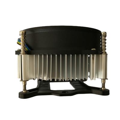 China Computer Case CPU Cooler For INTEL 775 Computer 4Pin CPU Aluminum Copper Radiator Cooler Fan for sale