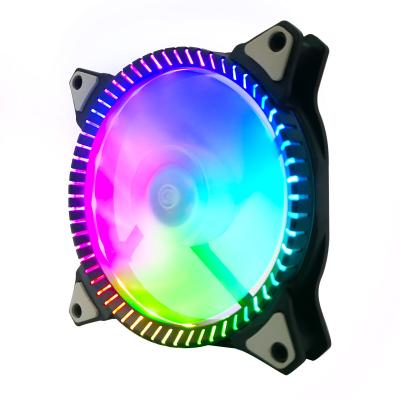 China Factory Direct Computer Case With Remote Control Computer Case Fan Led Cpu PC Fan 120mm RGB Cooling Fans for sale