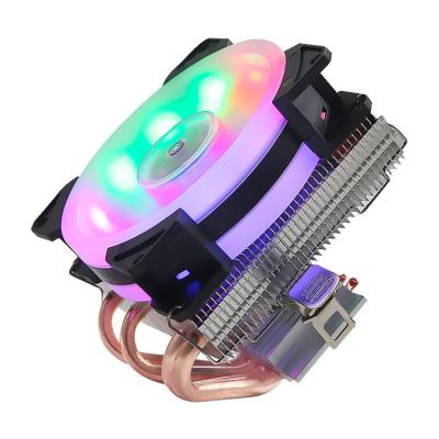 China Promotional Good Quality Custom Computer Case LGA 17001200 RGB Color Led Computer Cooler Fan CPU Heatsink Cooler 4pin for sale