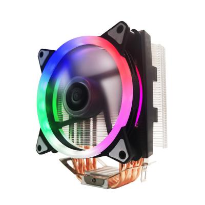 China Colorful Computer Case LGA 1700 1200 RGB Fan CPU Cooler Fan Computer Cool CPU Fan 6 Heat Pipe Cooler for sale