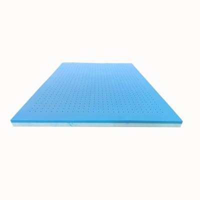 China Collapsible 3 Inch Gel Infused Memory Foam Topper for sale