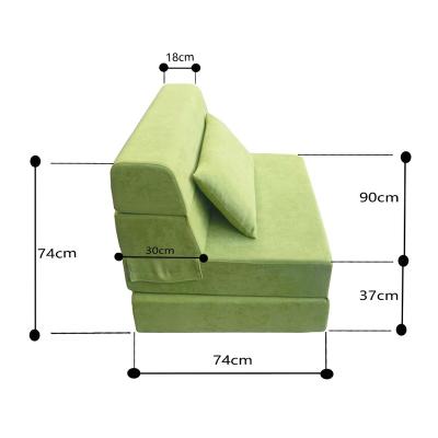 China (Others) 2022 New Adjustable OEM/ODM Kids Play Memory Foam Game Couch Living Room Furniture Cushion Mattress Folding Living Room Sofas Kids Game for sale