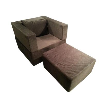 China Convertible Sofa Bed Foam Sofa In Compressed Box Nordic Style for sale