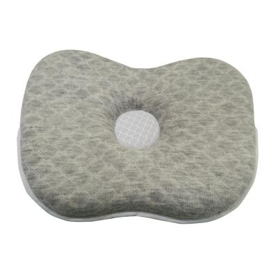 China Charchoal and Lavender (Other) Baby Latex Sleep Adjustable Newborn Memory Foam Head Pillow Accept ODM/OEM for sale