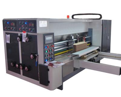 China Modify corrugated board front edge feeding single color printer with slotter for sale