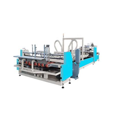 China Super Low Cost Food Carton Box Automatic Folder Gluer Folding Gluing Machine for sale