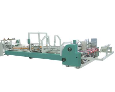 China Automatic Corrugated Cardboard Paper Cardboard Folder Gluer Machine Supplier Two Piece Folder Gluer for sale