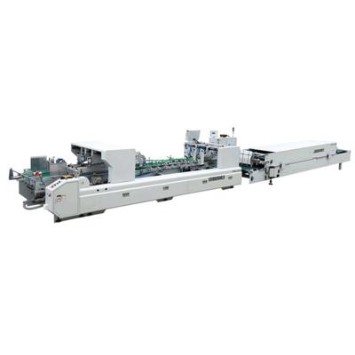 China Food Folder Gluer Machine Gluing Machines For Corrugated Cans for sale