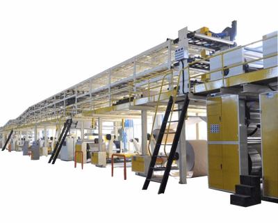 China Medical 3 Ply 2 Ply 5 Ply Corrugated Paper/Cardboard Production Line Width 1600mm Corrugated Making Machinery for sale