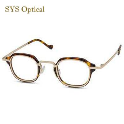 China Reading and More Latest High Quality Designer Eyeglasses Frame Acetate 2020 Stainless Steel Italy Design Glasses for sale