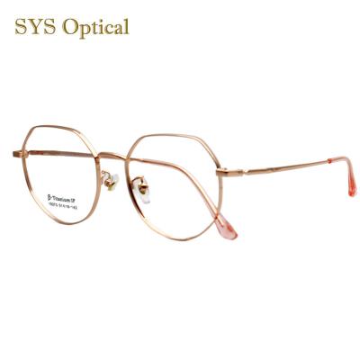 China Read and More Most Popular Blue Light Blocking Beta Glass Titanium Optical Frames for sale