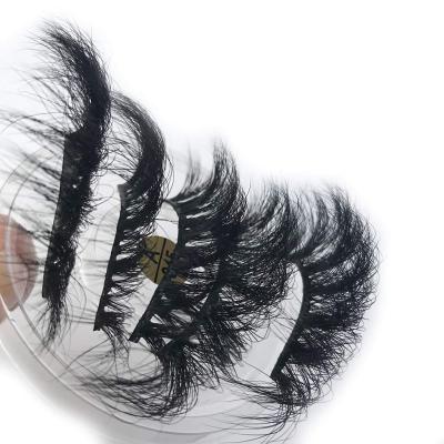 China Cheap False Luxury Fluffy Free Chunky Cruelty Free Mink Eyelashes for sale