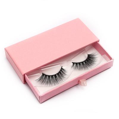 China Private Label Strip 3d Natural Mink Thick Full Lashes Manufacturer Custom Mink False Eyelash Tapered Eyelashes Package Box for sale