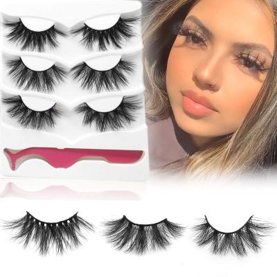 China Free Sample Wholesale Luxury Beauty Mink Thick Lashes Bulk Seller 25mm Mink Eyelashes 3d Mink Silk Eyelash Long for sale