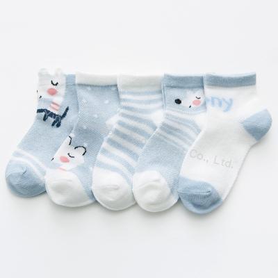 China Breathable Cartoon Newborn Baby Cotton Infant Sock Maker Infant Socks for sale