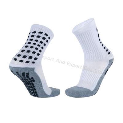 China Breathable Crew Non Slip Sports Anti Slip Soccer Socks Anti Slip Soccer Football Socks For Player for sale