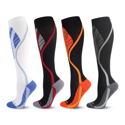 China Breathable Compression Socks 20-30 mmHg For Men Women Stockings Best For Running Medical Sports Varicose Veins Shin Splints Edema for sale