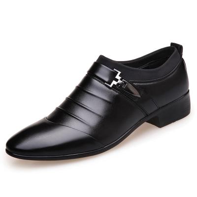 China Massage Elegant Leatherette Shoes Fashion Business Design Loafers Oxford Wedding Men's Slip-On Formal Shoes for sale