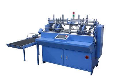 China Book Page Gluing Automatic Book Binding Machine Touch Screen Centralized Control for sale