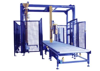 China Remote Control Pallet Stretch Wrapping Machine , Automatic Stretch Wrapper With Top Seet Dispenser for sale