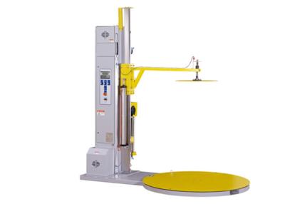 China Screen Control Auto Pallet Wrapper , Robot Pallet Wrapper 0.18kw Turntable Motor for sale