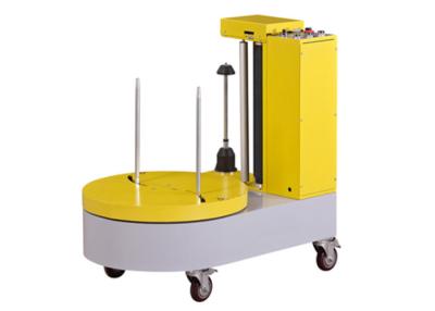 China Airport Luggage Stretch Wrapper , Box Wrapping Machine With Small Size for sale