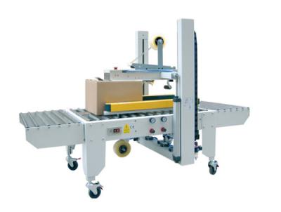 China Side Belt Driven Automatic Carton Sealer 240W Power Top And Bottom Sealing for sale