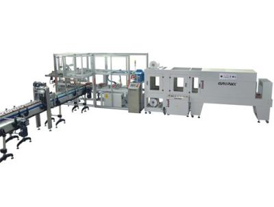 China High Capacity Horizontal Packaging Machine Auto Tray Packer Pe Sleeve Sealing for sale