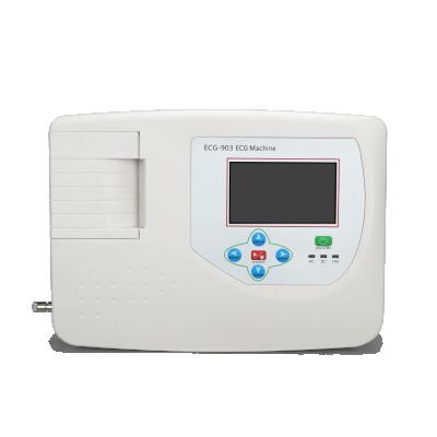 China Original manufacturer ECG-903 Veterinary portable ecg machine 12lead cable ecg machine 3 channel Sinnor electrocardiogram metal ECG factory supply for sale