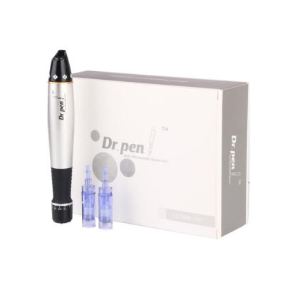 China Anti-Puffiness CE Certified Professional Micro Electric Dr. A1-C Wired/Tie derma pen Teasing Pen For Acne Scar Stretch Scar Factory Direct for sale